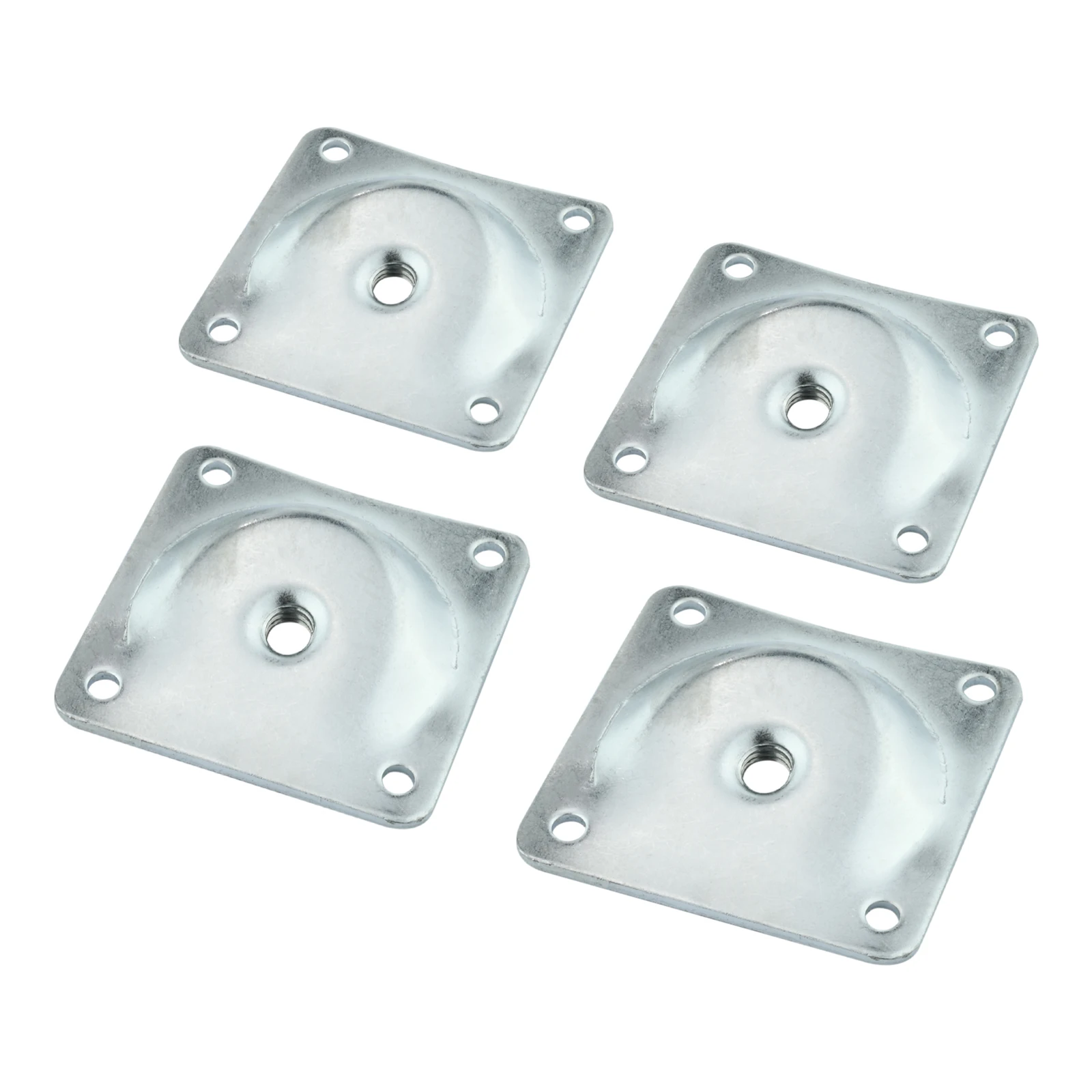 4Pcs 가구 테이블 의자 다리 장착 플레이트 테이블 소파 지원 하드웨어 홈 캐비닛 가구 장착 브래킷 58*58*2mm