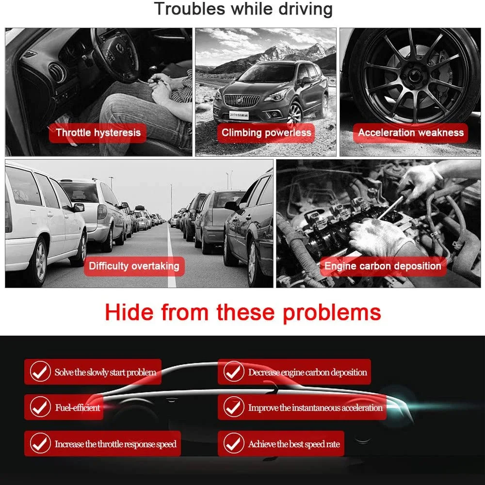 سباق مسرع معزز قوي 9 محرك 5 طرق وحدة تحكم استجابة الخانق ضبط أجزاء ملحق التوصيل اللعب #5