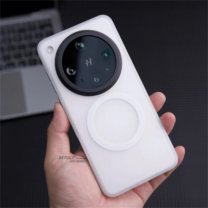 Magnetyczne etui do OPPO Find X8 Pro X8S X8S+ X8 Ultra 5G, odporny na wstrząsy bumper, matowe, transparentne etui o wyraźnym dotaku na skórę. — zdjęcie produktu 2