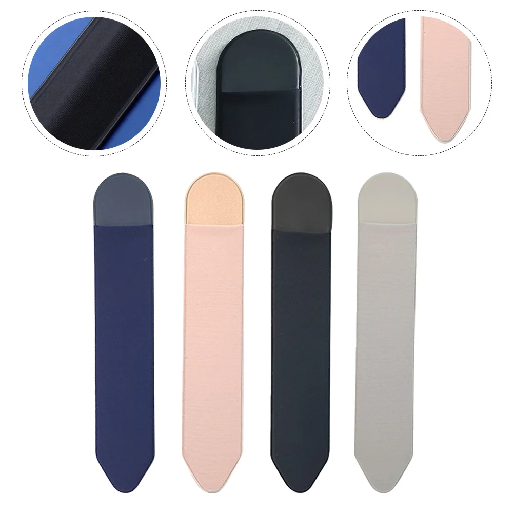 

4pcs Capacitive Pen Cover Adhesive Sleeve For Pencil Stylus Pen Holder Touchscreen Protection Portable Stylus Storage Case