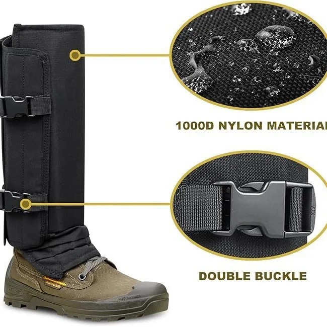 Outdoor anti-snake bite leg guard Wilderness hunting calf Anti-scratch and anti-bite foot guard Mountaineering leg guard view 5
