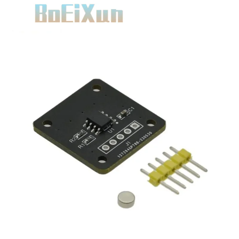 MT6701 Magnetic Encoder Magnetic Induction Angle Measurement Sensor Module 14bit High Precision Replacement AS5600