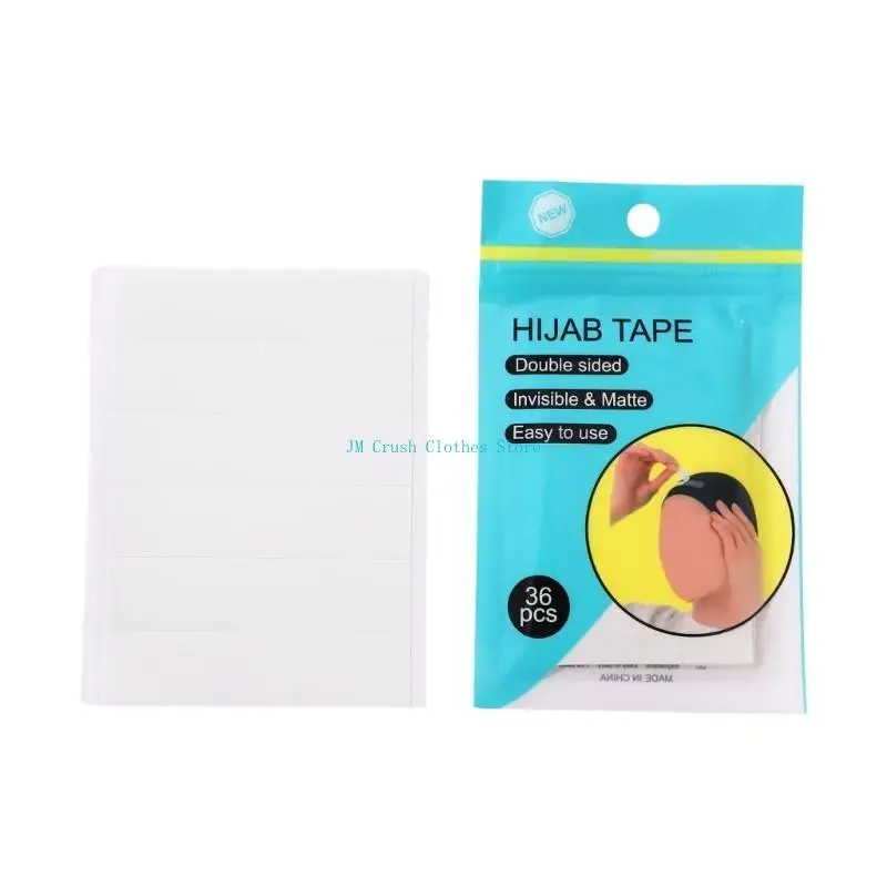 

K1ME Pack of 36 Disposable Adhesive Clothing Body Tape for Women Clothes Hijab Dress