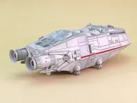 1:120 Scale Battlestar Galactica Colonial Shuttle DIY Handcraft Paper Model Kit Handmade Toy Puzzles