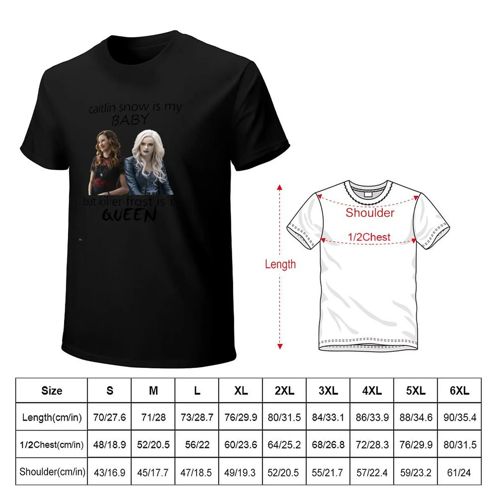 Caitlin Snow and Killer Frost T-Shirt Lightweight Running T-Shirt