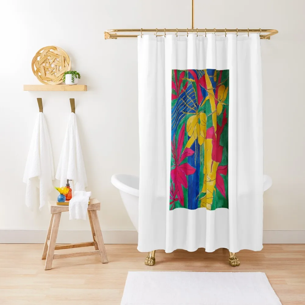 

Coco de Mer Shower Curtain Modern Showers For Bathroom Bathroom And Shower Curtain