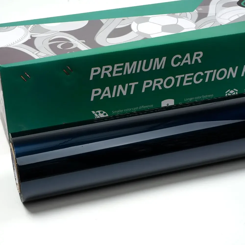 

2025 Metallic Series Car Wrap Vinyl PET Navy Blue Body Sticker Self Adhesive Vehicle Wrapping Car Wrap Film