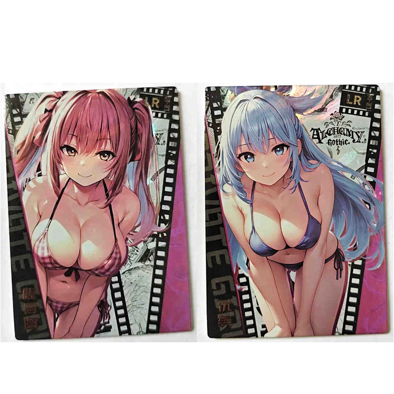 Goddess story LR Cinematic Style Collectible Card Mai Sakurajima Yotsuha Nakano Hatsune Miku Rem Christmas Birthday Present