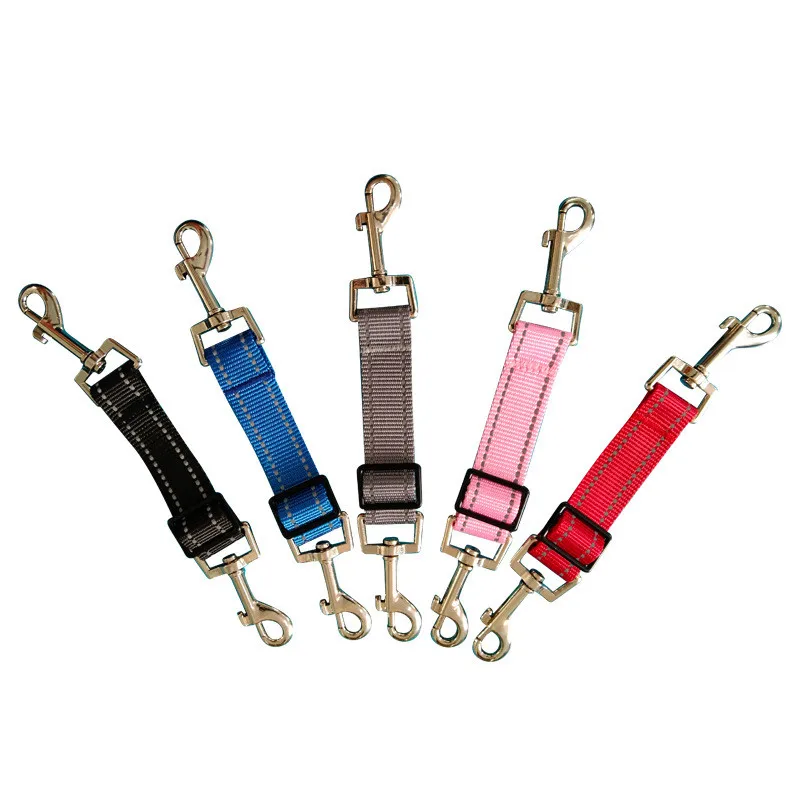 Pet Dog Leash Car Seat Belt Adjustable Lead Leash Safety Travel Clip Puppy Collar Leash Pet Supplies Dog Accessories Dropship