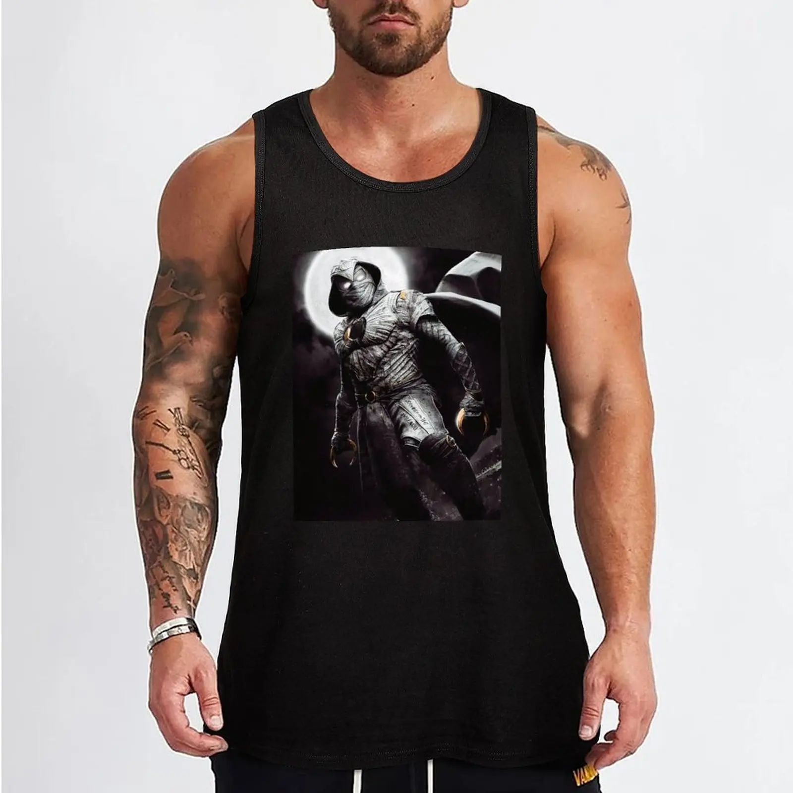 Moon - Knight 2022 Tank Top Gym t-shirt man bodybuilding for men Men's summer vest