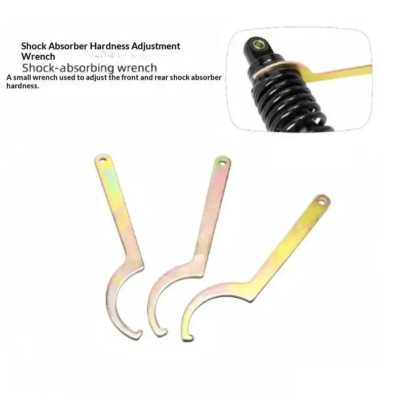 Metal Shock Absorber Spring Wrench Lightweight 1Pcs Portable for Travel Roadside Emergency Suspension Repair