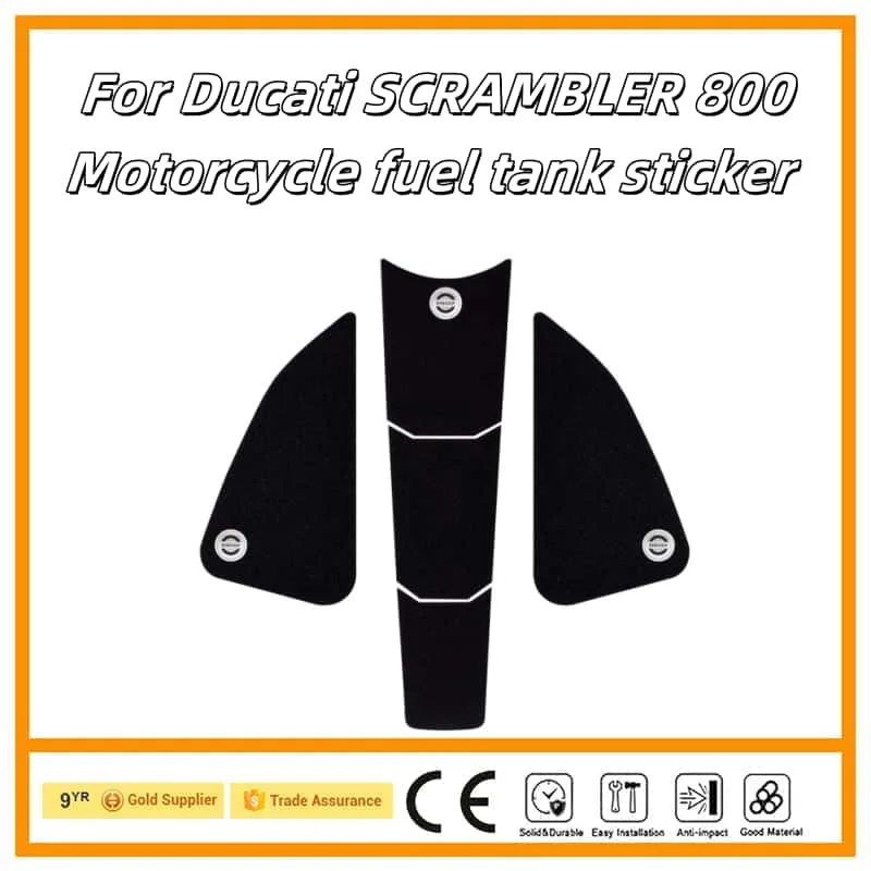 

Motorcycle Sticker Tank Non Slip Tank Traction Side Pad Protective Decal For Ducati SCRAMBLER 800