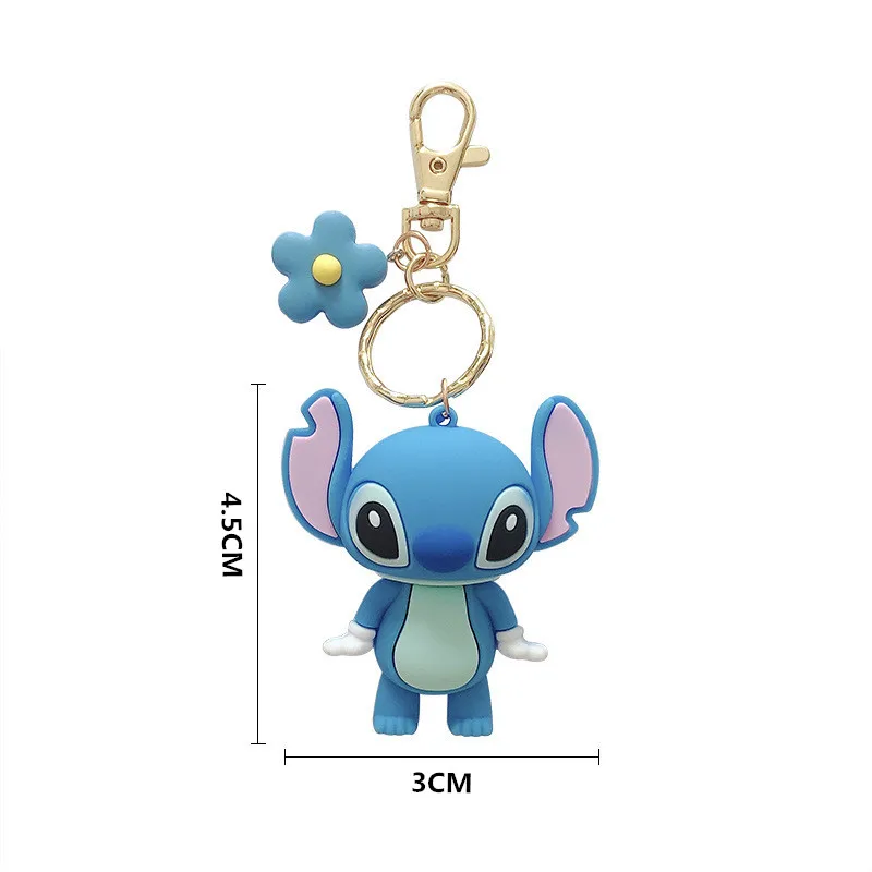 Disney Minnie Mickey Mouse Keychains Cartoon Mickey frozen Figures Boy Girl Bag Key Chains Cute Dolls Keyrings Toy Gifts