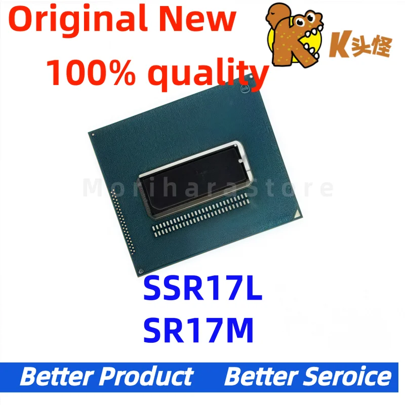 

1PCS//New original, fourth generation CPU 6M I series I7-4700EQ SR17L I5-4400E-SR17M