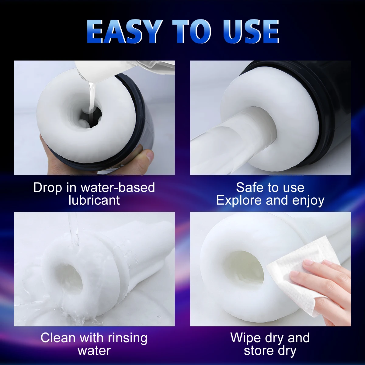 Automatic Telescopic Sucking Masturbator 3 IN 1 Mode Male Sex Toy 10 Thrusting Sucking Vibrating Blowjob Pocket Pussy Adult Toys view 5