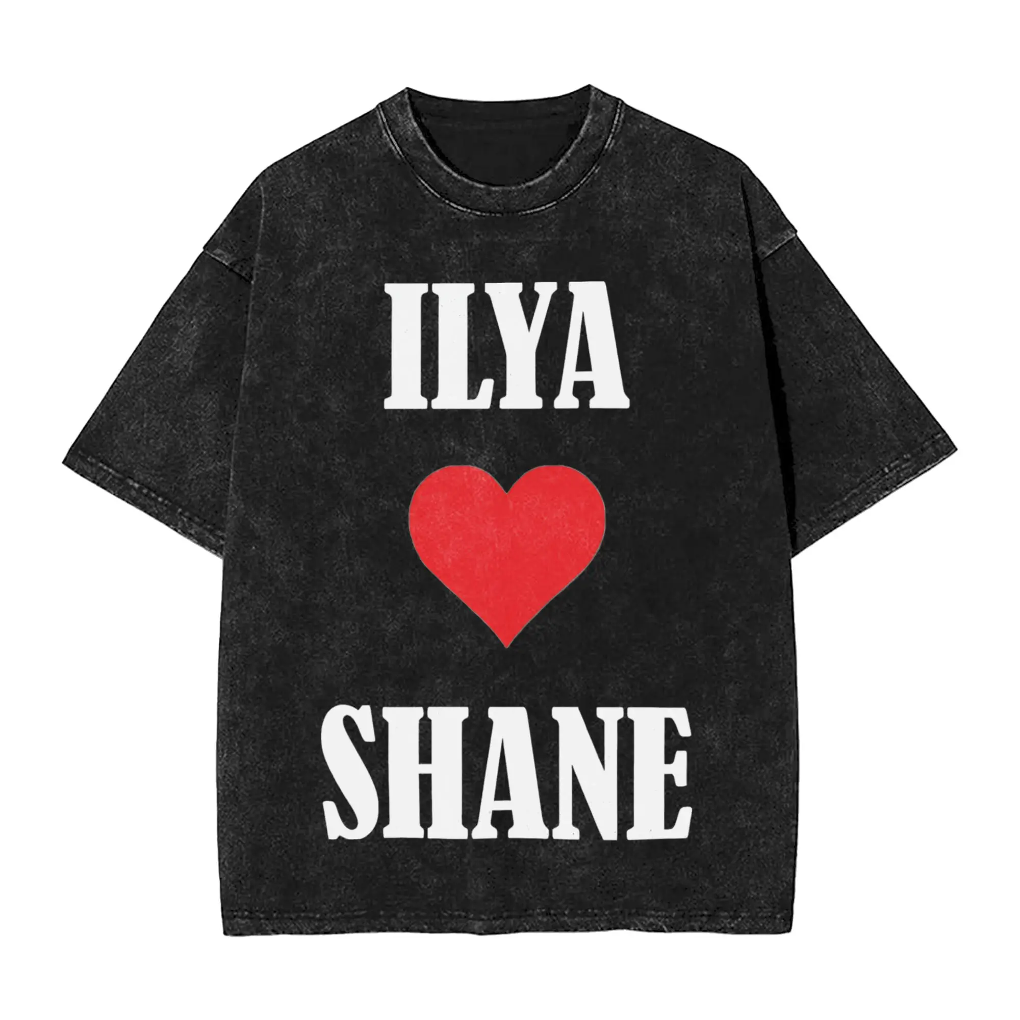 Heated Rivalry Shane Hollander Washed T Shirt Men  Streetwear Casual T-Shirts Summer Breathable Harajuku Tees Oversized Tops