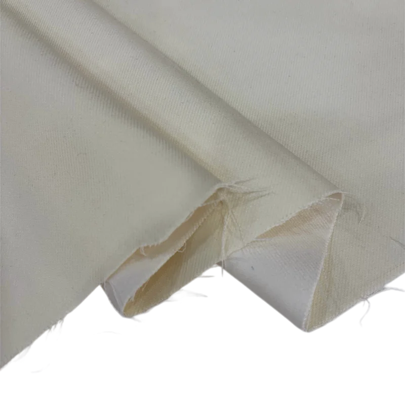 Autumn and Winter Worsted Twill Wool Blended Fabric Micro Elastic Crisp Anti-Wrinkle Wide-Leg Pants Suit Clothing Fabric