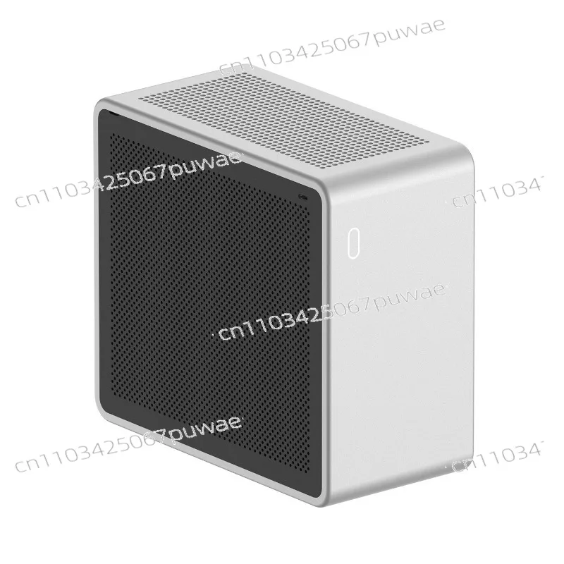 MQ5 All-Aluminum Integrated ITX Small Chassis | Mini Desktop A4 PC Case for Desktop HTPC Build