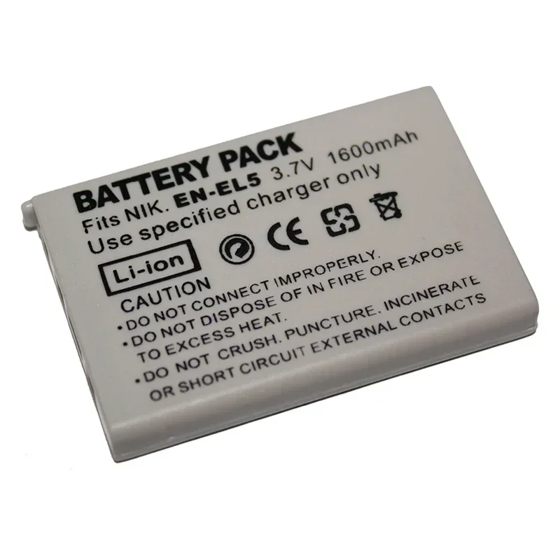 2271600mAh EN-EL5 Digital Camera Battery For Nikon Coolpix P4 P80 P90 P100 P500 P510 P520 P530 P5000 P6000 P5100 5200 Batteria