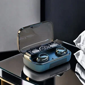 New TWS Bluetooth Earphones Handfree LED Dispay Headphones Bluetooth HiFi Stereo Music Wireless Earbuds for all smartphones