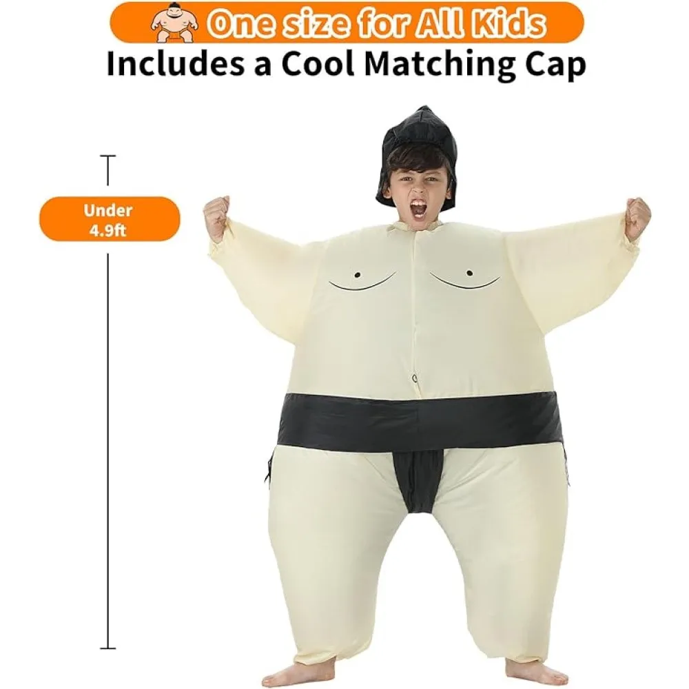 Inflatable Costume for Kids Sumo Wrestler Inflatable Costume, Sumo Costume, Inflatable Halloween Costumes, Blow up Costume Kids