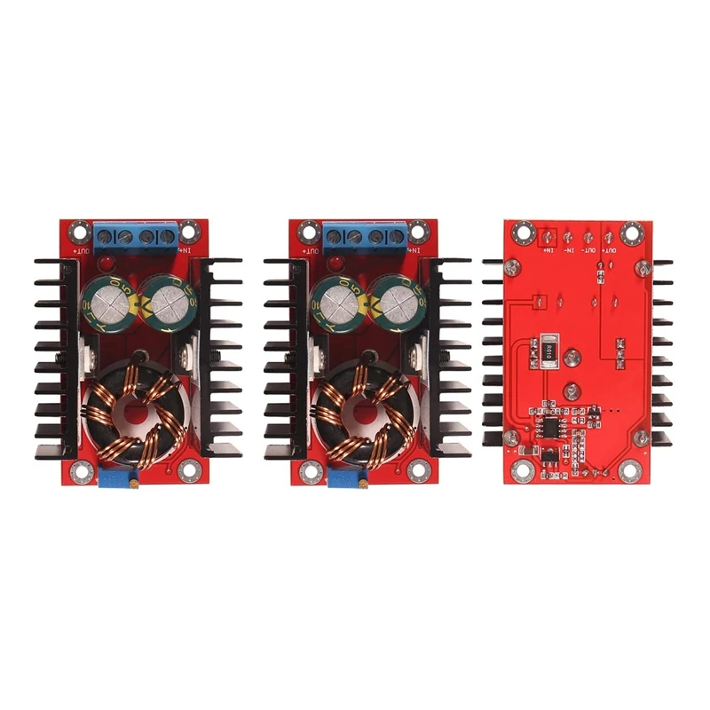 3PCS 150W DC-DC Boost Converter Step Up Power Supply Module 10-32V To 12-35V 10A Laptop Voltage Charge Board