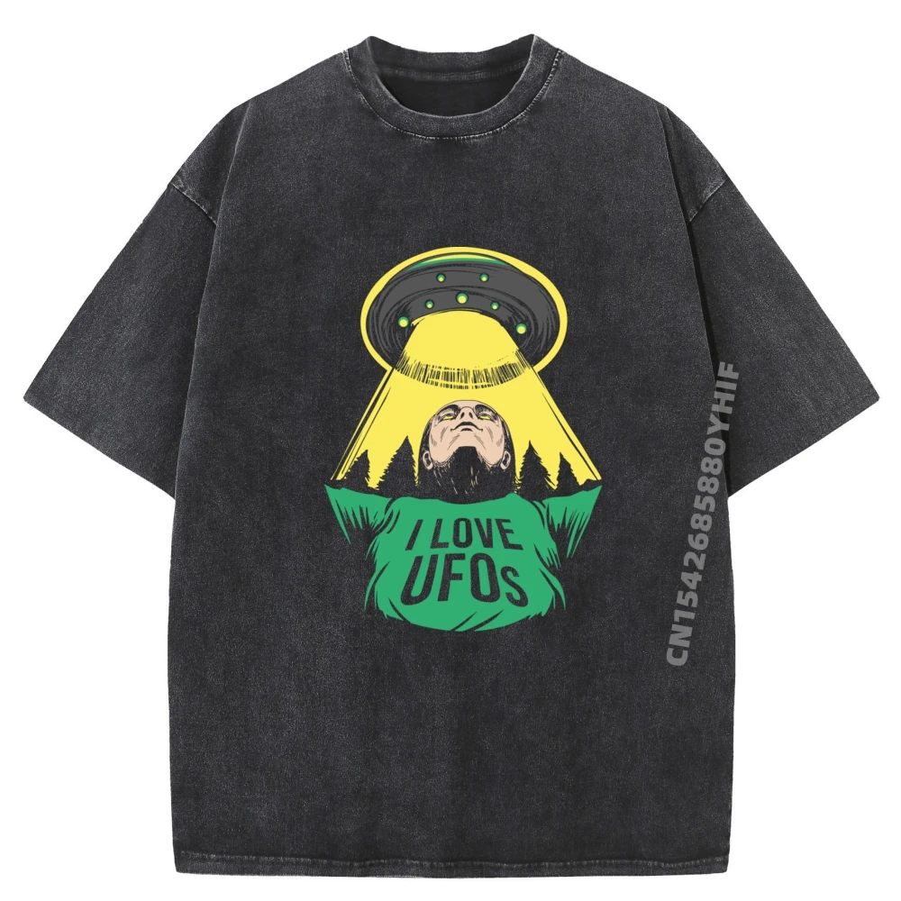 

Мужские топы I Love Ufos Ofnis Extra-Terrestrial Design, футболки с графическим рисунком, мягкие потертые футболки со скидкой для женщин