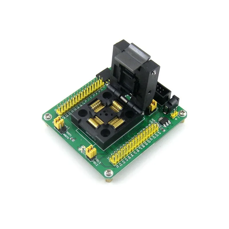 STM32 special programming seat burning seat QFP64 0.5mm original imported seat