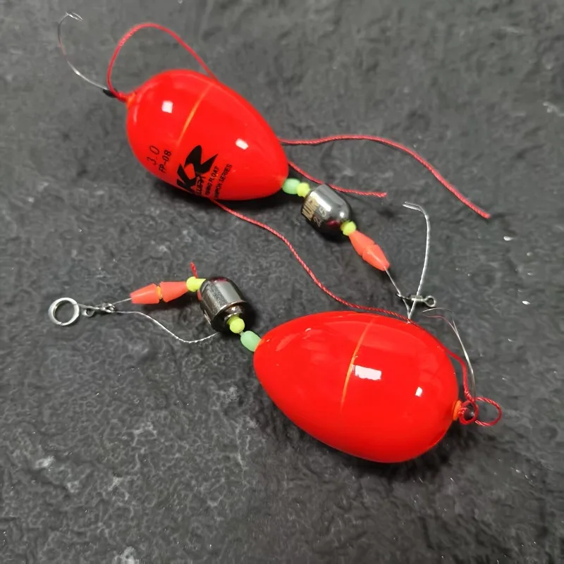 2er-Set Apo Float Sets – Komplette Meeresangel-Kits mit Weitwurf-Rockfishing-Floats, Float-Rigs, Split Shot, Gummikugeln und Verbindern – Detail 7