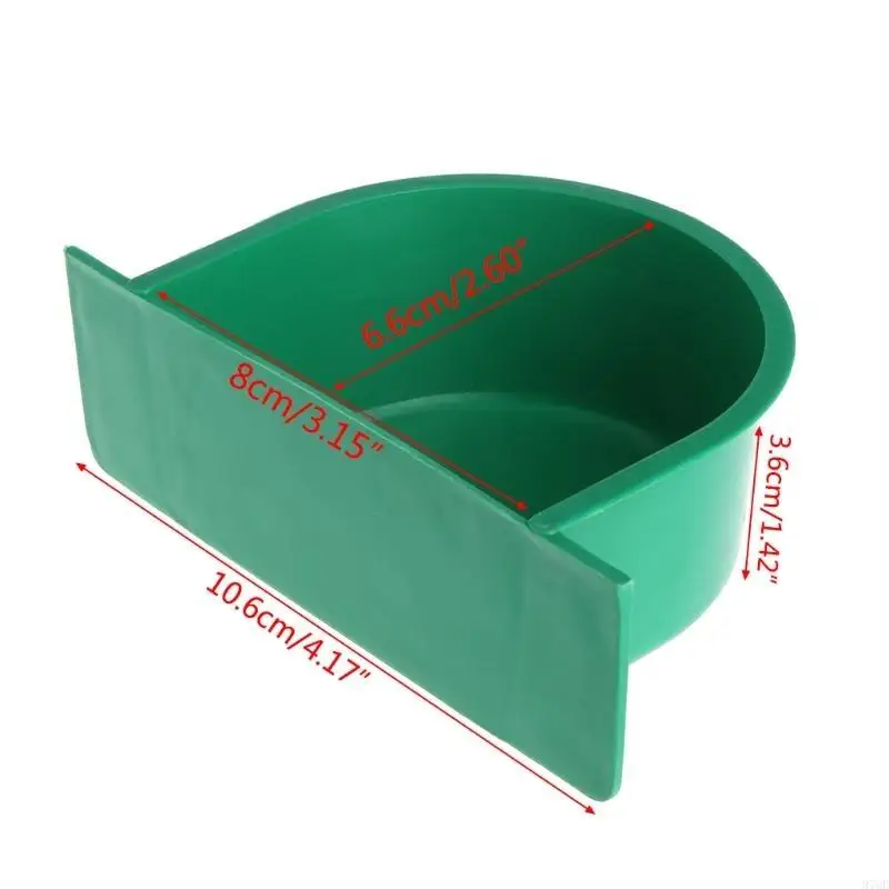 97Qd Nước gà Cúp vẹt Cage bát thực phẩm bằng nhựa cho chim bồ câu