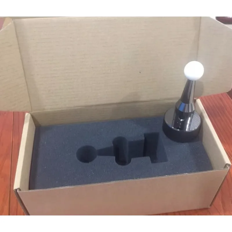 M8 Two-dimensional Standard Ball Correction Ball with Base 20/25/30mm Ceramic Calibration Standard Balls Calibration Balls