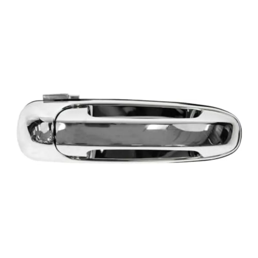 Exterior car door handle for front/rear left/right positions, chrome-plated metal, universal fit for Dakota 2005-2011, Durango