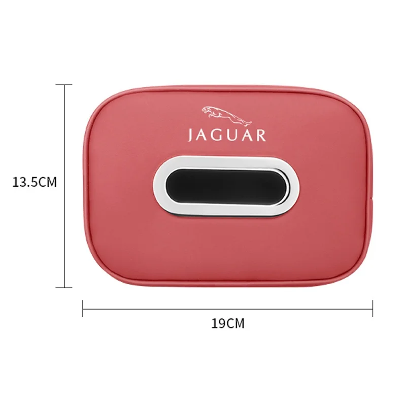 اكسسوارات السيارات جودة الجلود السيارات منشفة ورقية حقيبة التخزين ل جاكوار X S F XF XE XJ XK XEL XFL XJL XJ6 XJS XKR XFR F-نوع