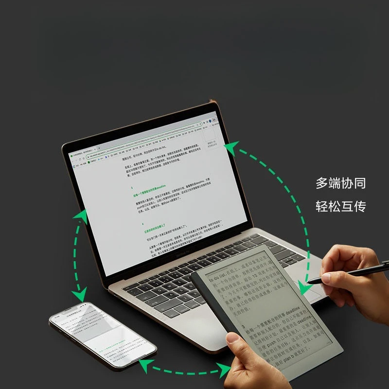 Notes e-book reader PAPER MINI handwritten 7.8 inch smart office e-book color