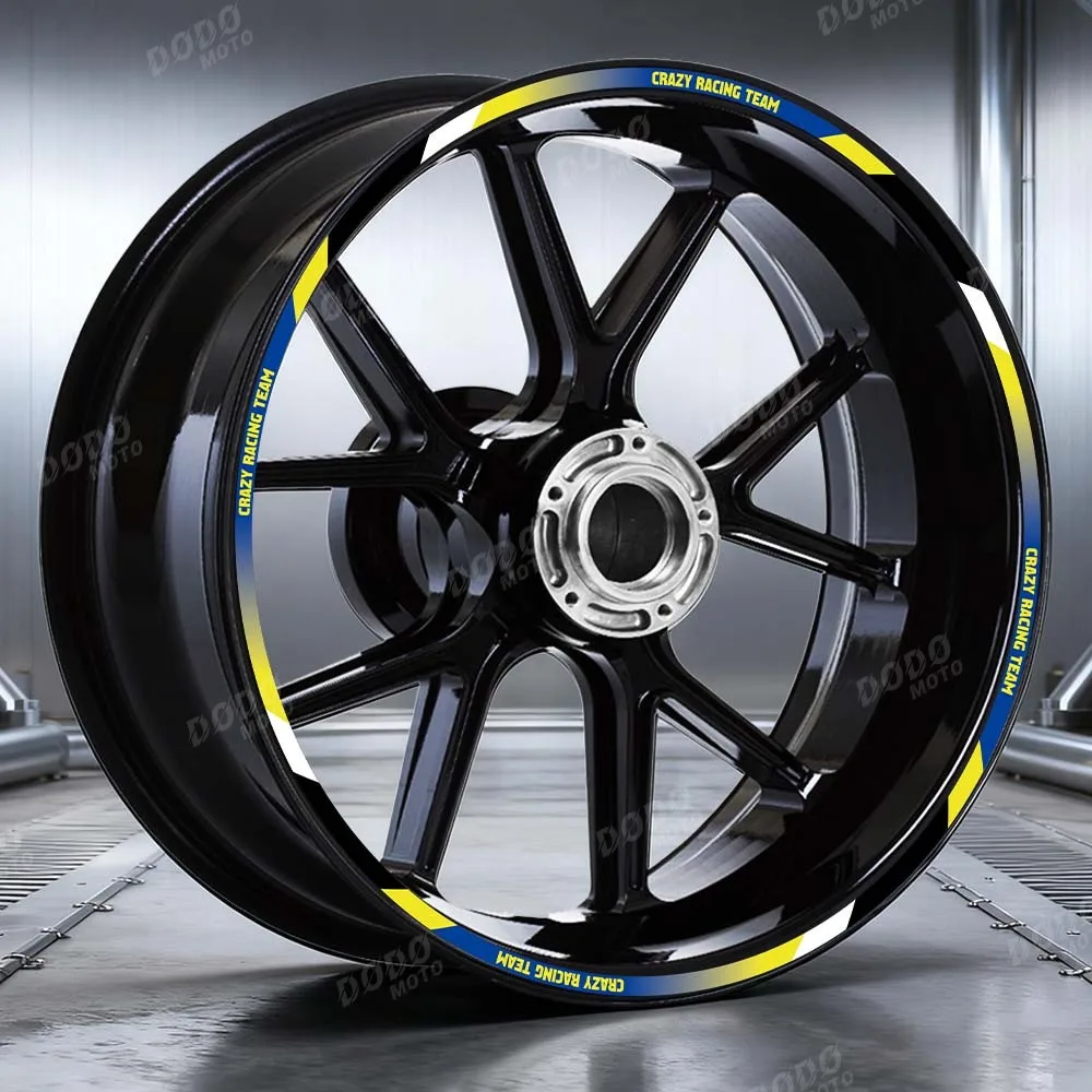 

Reflective Sticker Motorcycle Hub Outer Edge Stripe Tape Waterproof Decal For TC TE FC FE 350 300 250 150 125 450 701 Norden 901