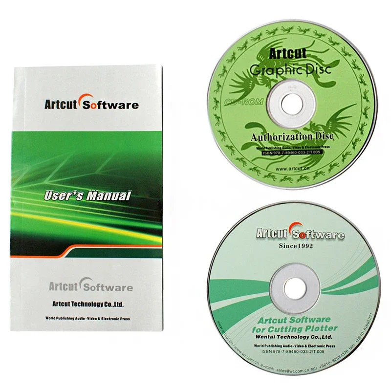 Origin Professional Sign Making Cutting Plotter Vinyl Cutter Software ARTCUT 2009 with 9 Languages Free Shipping