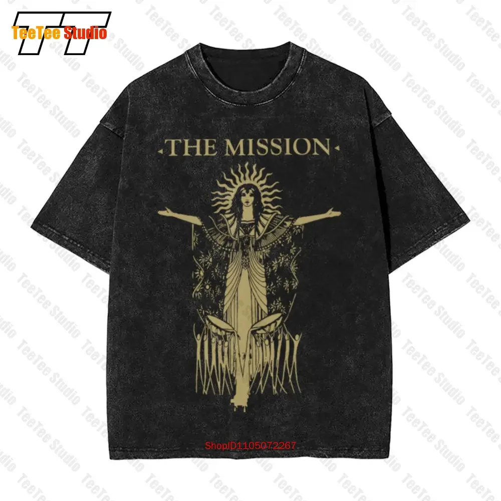 

The Mission Gods Own Medicine Gothic Rock Band Vintage Oversized T-Shirt XJD5
