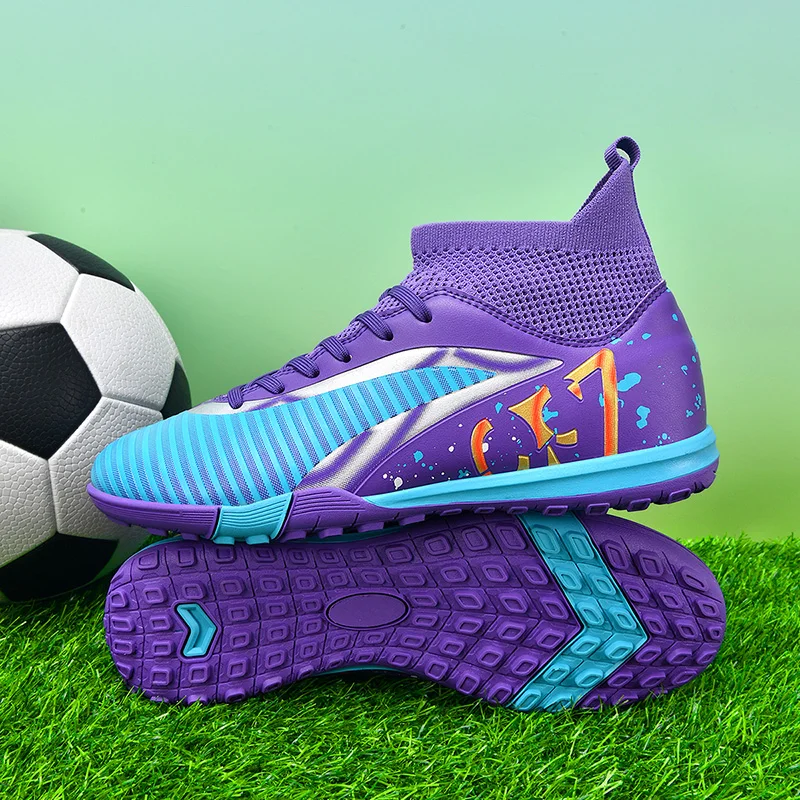 أحذية كرة القدم عالية الجودة للرجال، أحذية كرة القدم المرابط في الهواء الطلق، أحذية تدريب خفيفة الوزن، أحذية كرة قدم رياضية للرجال/النساء