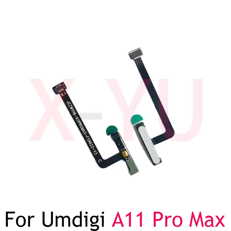 For Umdigi A11 A13 Power 5 Pro Max Fingerprint Reader Touch ID Sensor Return Key Home Button Flex Cable