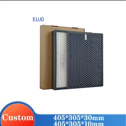 Custom Suitable for Winix ZERO Air purifier Filter HR950/HR1000 Filter 117130 Filter 405*305*30mm/405*305*10mm