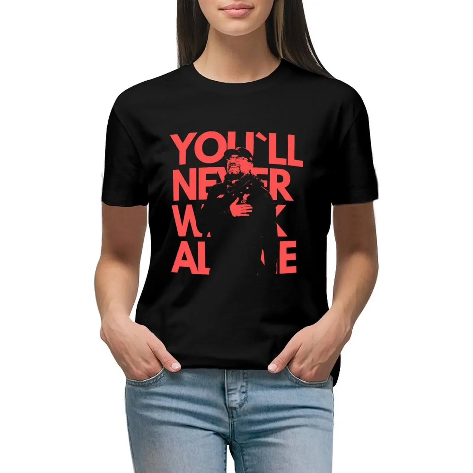 

Jürgen Klopp YNWA T-Shirt cute tops korean fashion summer tops customs design your own summer blouses woman 2024