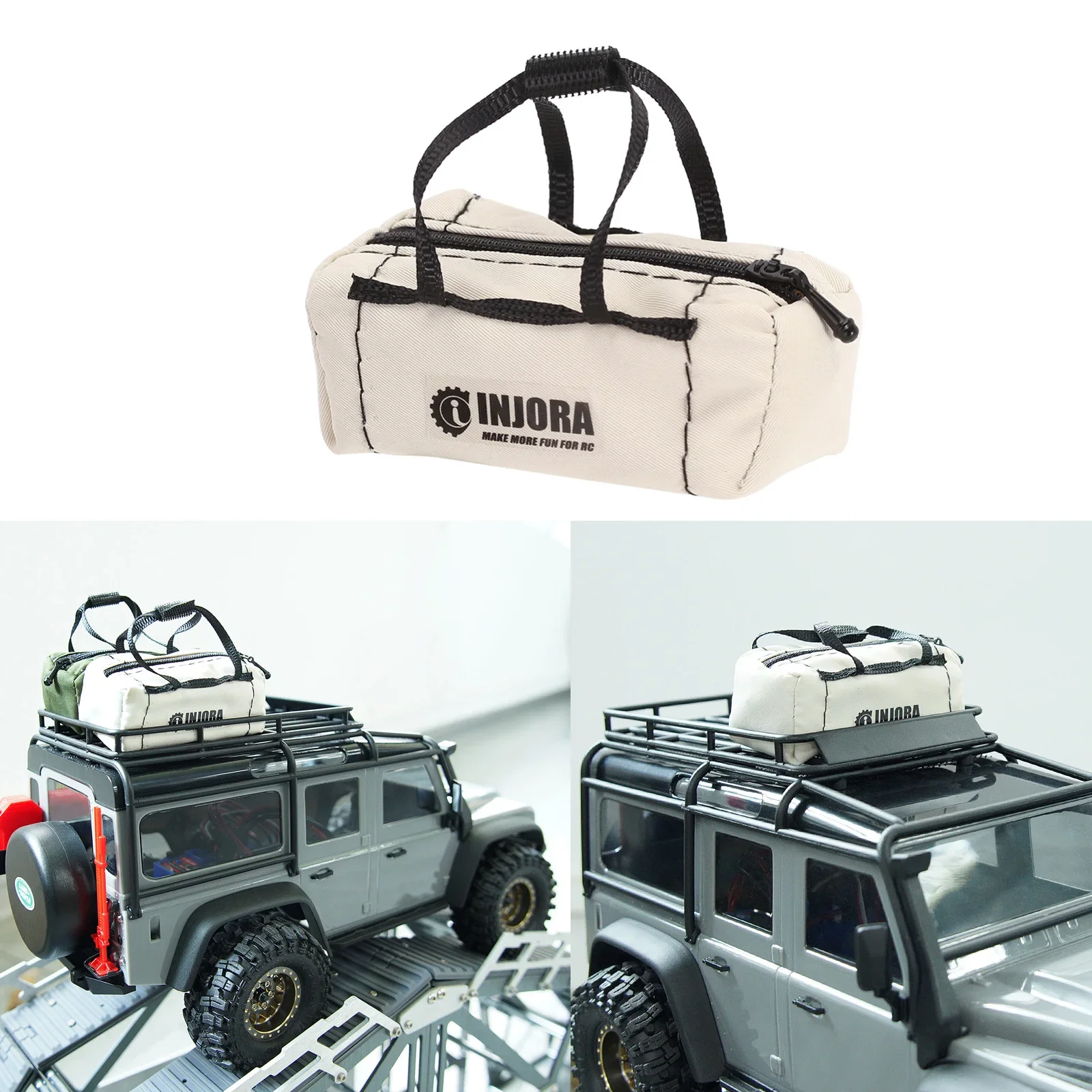 Bilancia decorativa per borsa da viaggio sportiva in miniatura per 1/18 1/24 RC Crawler TRX4M SCX24 AX24 FCX24