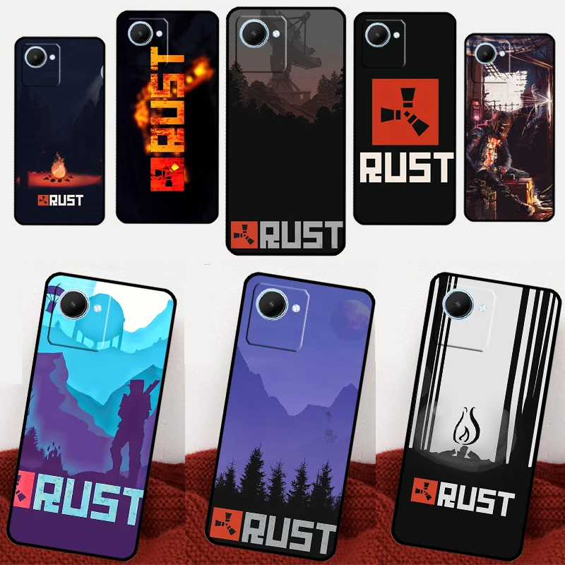 RUST Game For Realme C35 C31 C33 C55 C30 C25s C21Y C15 C11 8 9 10 11 Pro Plus GT Neo 3 2T 3T 5 Case