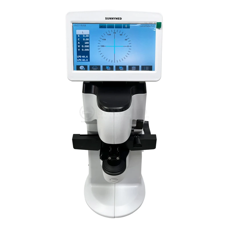 SY-V101 Optometry Equipment Automatic Focimeter Auto Lensmeter with LCD Touch Screen Portable Digital Lensmeter Auto Lens Meter