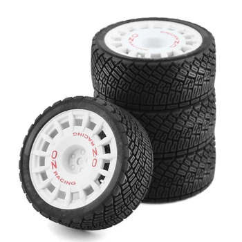 4 stuks 67mm Plastic Velg Rubber Band Universeel Voor Alle 1/10 RC Rally On-Road Racing TAMIYA TT02 XV01 HSP 94123 HPI KYOSHO WLt