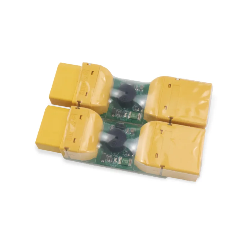 Smoke Stopper XT90 Connector LED Buzzer Alarm 1.2A Current Limit Protection for 2-6S FPV Drone First Power Up Test