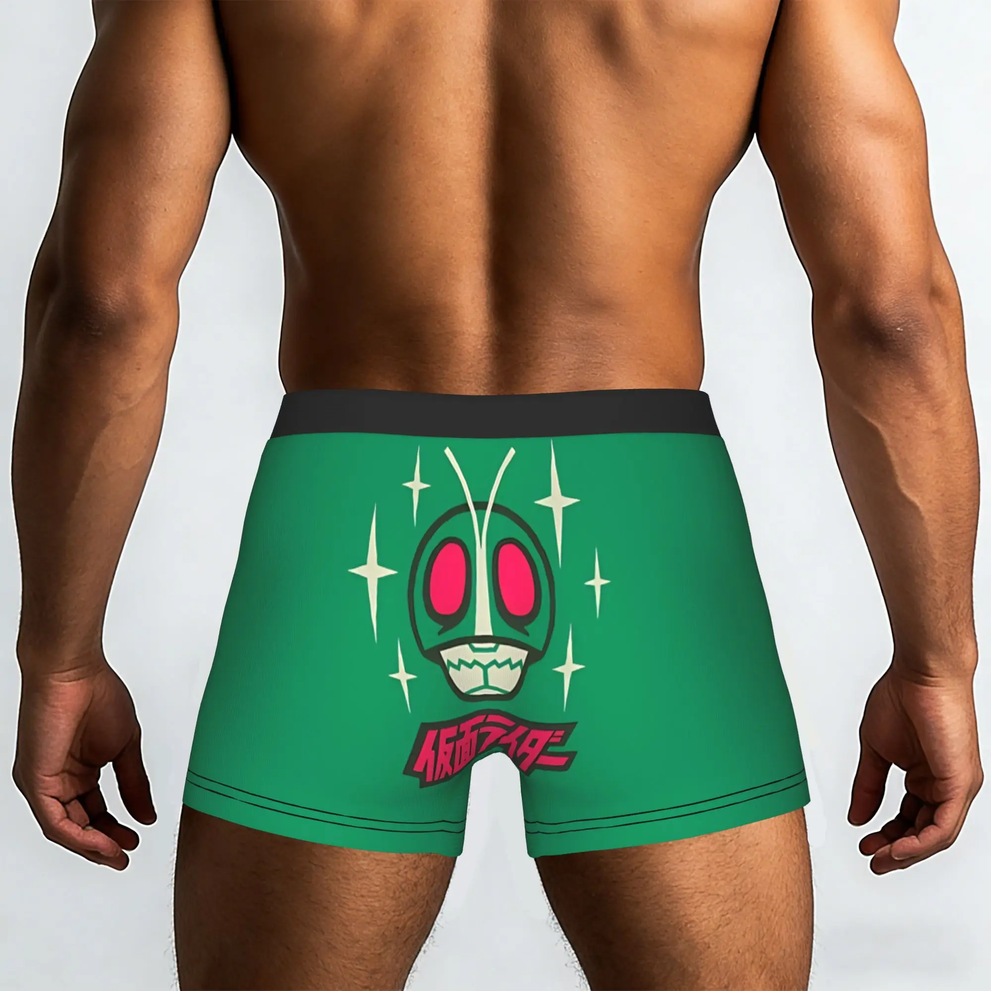 Masked Rider  Bandai Kamen Rider Underpants Homme Panties Men's Underwear Ventilate Shorts Boxer Briefs