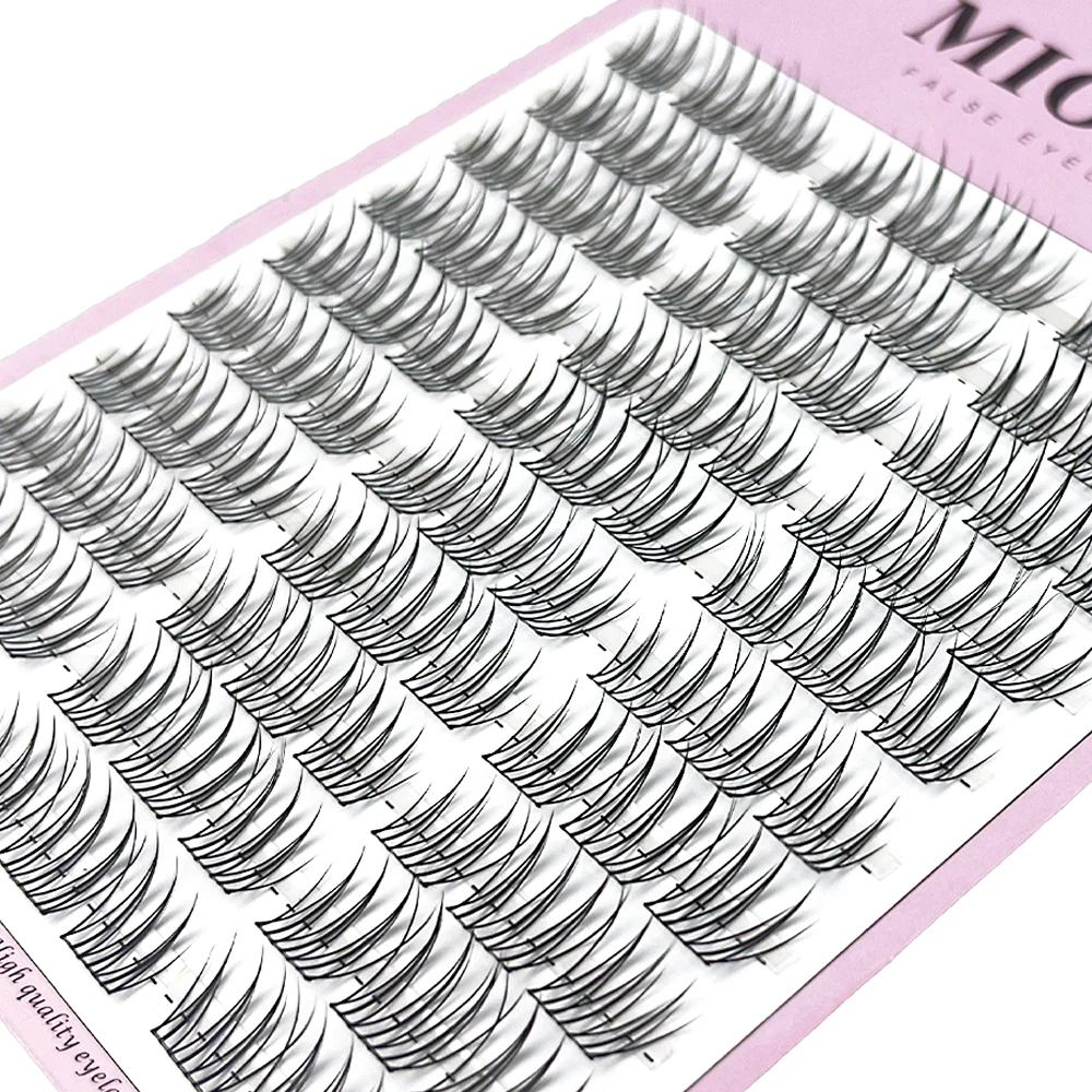 120 Clusters Idou Falsche Wimpern Manga Wimpern Anime Wimpern Große Kapazität Natürliche Wimpernverlängerung Volumen Wimpern Make-up-Tools