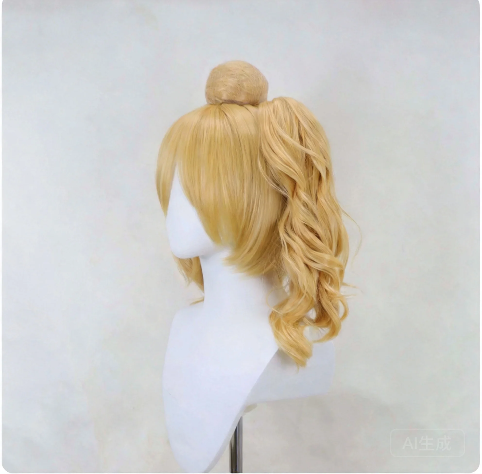 Custom - made Cosplay Wig for Stylish Character Look, Inspired by Popular Game Character 3