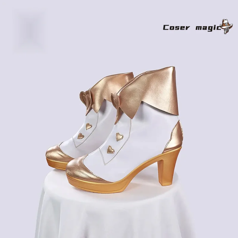 لعبة Overwatch جونو تأثيري حلي أحذية أنيمي شخصية هالوين كرنفال حفلة الدعامة